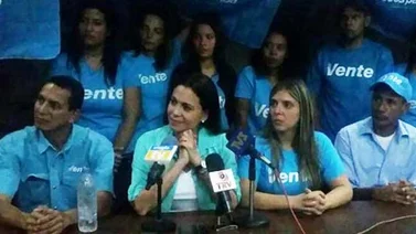 Maria Corina Machado: "Vamos a llegar al poder para servir a los venezolanos"