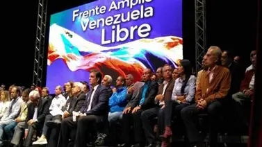 Oposición dice que hará "protesta mundial" para crear "conciencia" Oposición dice que hará "protesta mundial" para crear "conciencia"