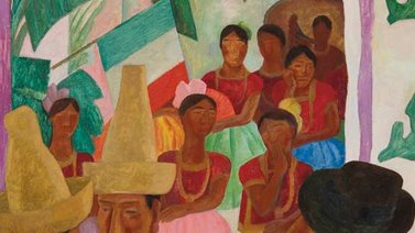 "Los rivales" de Diego Rivera por 1ra vez a subasta