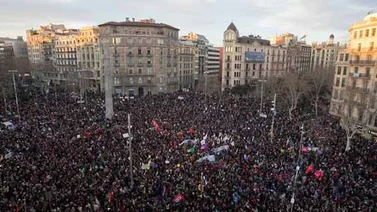 Casi 6 millones de mujeres en España protestaron durante huelga feminista