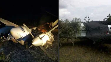 Autoridades localizaron dos aeronaves con presunta vinculación al tráfico de drogas