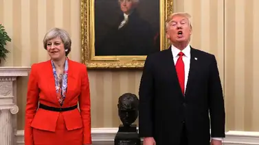 May expresó a Trump su "profunda preocupación" por los aranceles al acero May expresó a Trump su "profunda preocupación" por los aranceles al acero