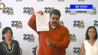 Presidente Maduro oficializó su inscripción de candidatura ante el CNE Presidente Maduro oficializó su inscripción de candidatura ante el CNE