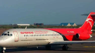 Aserca Airlines informó que reestablecerá sus vuelos a partir del 19 de marzo