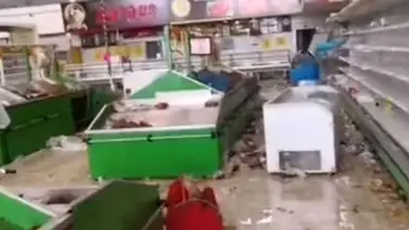 Saqueos en Bogotá de supermercados vinculados a FARC dejan 4 policías heridos Saqueos en Bogotá de supermercados vinculados a FARC dejan 4 policías heridos