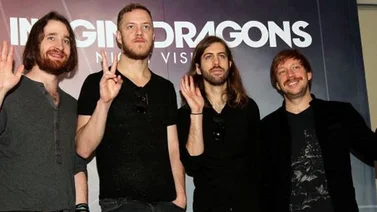 Los integrantes de Imagine Dragons, estuvieron felices de no cantar en el frío