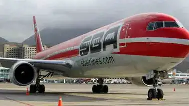 Suspendida licencia de Santa Bárbara Airlines por 90 días por el INAC Suspendida licencia de Santa Bárbara Airlines por 90 días por el INAC