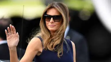 Melania Trump visita memorial del Holocausto tras cancelar su viaje a Davos Melania Trump visita memorial del Holocausto tras cancelar su viaje a Davos