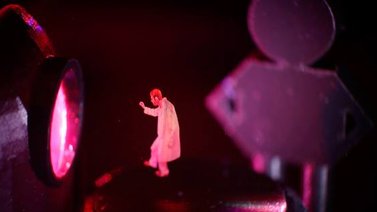 Manipulación de motas de polvo permite recrear hologramas en 3D