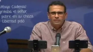 Capriles afirmó que si no hay unidad "no hay chance" en las Presidenciales (+Video) Capriles afirmó que si no hay unidad "no hay chance" en las Presidenciales (+Video)