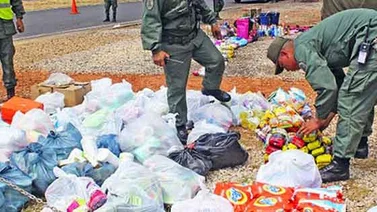 Tres detenidos en Charallave por contrabando de extracción de alimentos
