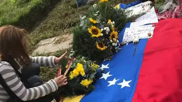 Óscar Pérez fue enterrado en el Cementerio del Este (+Fotos) Óscar Pérez fue enterrado en el Cementerio del Este (+Fotos)