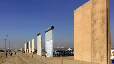 Un muro fronterizo alto sería impenetrable, según ensayos Un muro fronterizo alto sería impenetrable, según ensayos