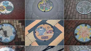 En Japón las tapas de alcantarilla se convierten en obras de arte (+Fotos) En Japón las tapas de alcantarilla se convierten en obras de arte (+Fotos)