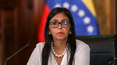 Delcy Rodríguez aseguró que Venezuela saldrá "triunfadora" en el diálogo Delcy Rodríguez aseguró que Venezuela saldrá "triunfadora" en el diálogo