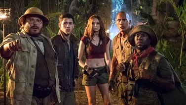"Jumanji" se alza a lo más alto de la taquilla en su tercera semana