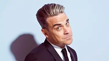 Robbie Williams se empelotó en plena Navidad (+Fotos) Robbie Williams se empelotó en plena Navidad (+Fotos)