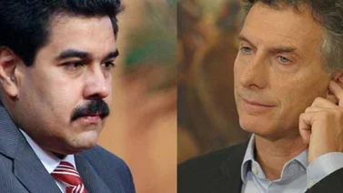 Maduro llama a Macri "rata de cañería" y "padrino de la derecha venezolana"