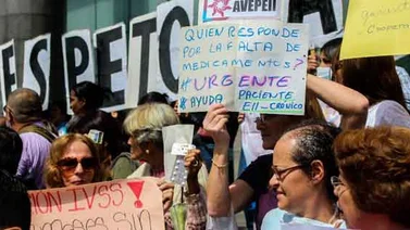 Protestas por la escasez de "todo" en la "peor" Navidad