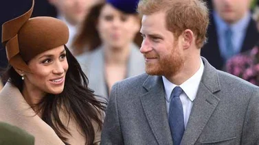 Meghan Markle se une a la familia real británica en su festejo navideño