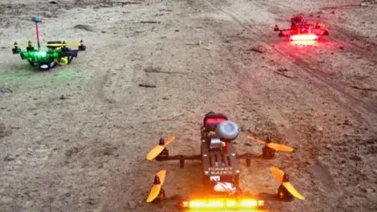 Carrera de drones al mejor estilo de Star Wars (+Video)