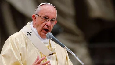 El papa Francisco celebra a la Virgen de Guadalupe