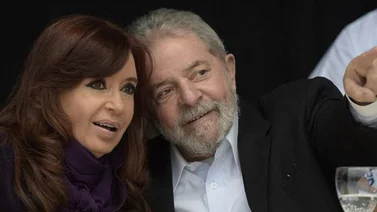 Lula Da Silva denunció una "cacería judicial" contra Cristina Fernández de Kirchner