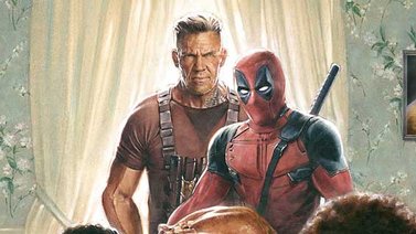 Primer póster de ‘Deadpool 2’ reúne al reparto en una extraña cena de acción de gracias