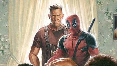 Primer póster de ‘Deadpool 2’ reúne al reparto en una extraña cena de acción de gracias