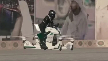 Moto voladora patrullará las calles de Dubái (+Video)