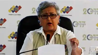 Tibisay Lucena: Máquinas de votación tienen batería y funcionan aún si no hay luz Tibisay Lucena: Máquinas de votación tienen batería y funcionan aún si no hay luz
