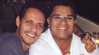 El Conde del Guácharo se echó "los palos" con su "compinche" Marc Anthony (+Foto)