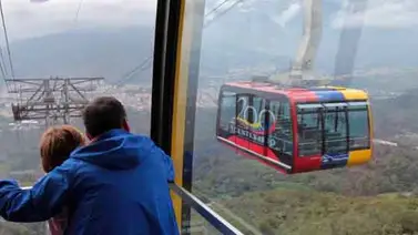 Más de 377.000 turistas han disfrutado del Teleférico Mukumbarí en un año Más de 377.000 turistas han disfrutado del Teleférico Mukumbarí en un año