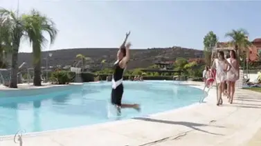 Caída de concursante a Miss España durante desfile se hizo viral (+Video) Caída de concursante a Miss España durante desfile se hizo viral (+Video)