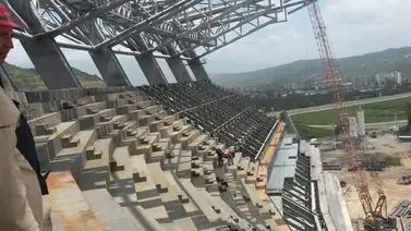 Estadio de béisbol en La Rinconada estaría listo para septiembre del 2018 (+Fotos) Estadio de béisbol en La Rinconada estaría listo para septiembre del 2018 (+Fotos)