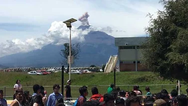 Volcán Popocatépelt hace erupción en México luego del terremoto de 7,1 (+Video)