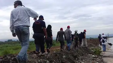 Ministro de Ecosocialismo inspeccionó obras en muro del lago de Valencia Ministro de Ecosocialismo inspeccionó obras en muro del lago de Valencia