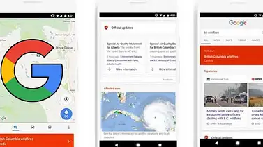 Google activa "Alertas SOS" y donaciones en línea por avance del huracán Irma Google activa "Alertas SOS" y donaciones en línea por avance del huracán Irma