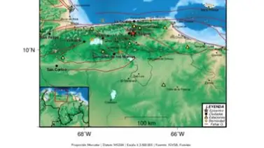 Funvisis: Sismo en Los Teques de magnitud 3.3 Funvisis: Sismo en Los Teques de magnitud 3.3