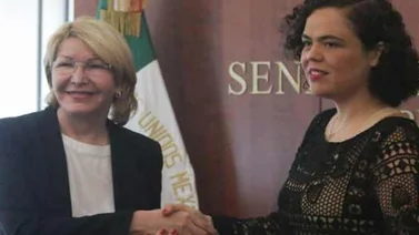 Luisa Ortega Díaz entrega a México "información importante" de corrupción en Venezuela