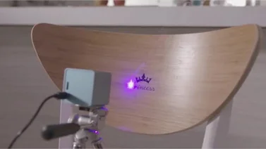 Crean láser de bolsillo que puede grabar imágenes en cualquier superficie (+video)