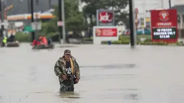 Houston impone toque de queda por Harvey para evitar los saqueos Houston impone toque de queda por Harvey para evitar los saqueos