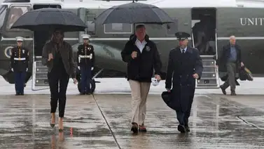 Melania Trump criticada con su "look" para visitar zonas inundadas por Harvey (+Fotos) Melania Trump criticada con su "look" para visitar zonas inundadas por Harvey (+Fotos)