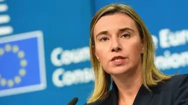 Mogherini dice que hasta "pensar" en solución militar en Corea es "peligroso" Mogherini dice que hasta "pensar" en solución militar en Corea es "peligroso"