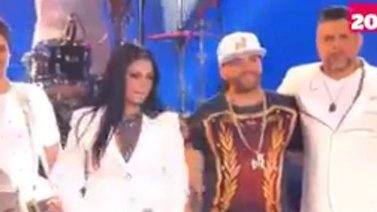 Nacho, Olga Tañón y Luis Enrique interpretaron "Valiente" para Venezuela en Premios Tu Mundo