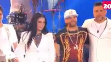 Nacho, Olga Tañón y Luis Enrique interpretaron "Valiente" para Venezuela en Premios Tu Mundo