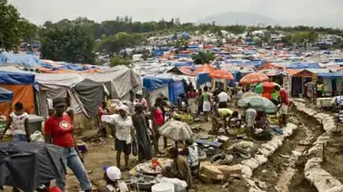 Miles de personas viven en campamentos desde el terremoto de 2010 en Haití Miles de personas viven en campamentos desde el terremoto de 2010 en Haití
