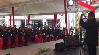 Rindieron homenaje a bomberos venezolanos