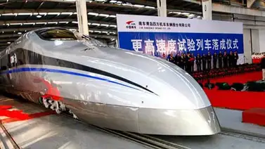 El tren más rápido del mundo iniciará su marcha en septiembre El tren más rápido del mundo iniciará su marcha en septiembre