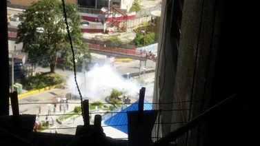 Manifestantes de Los Teques fueron reprimidos por la GNB
